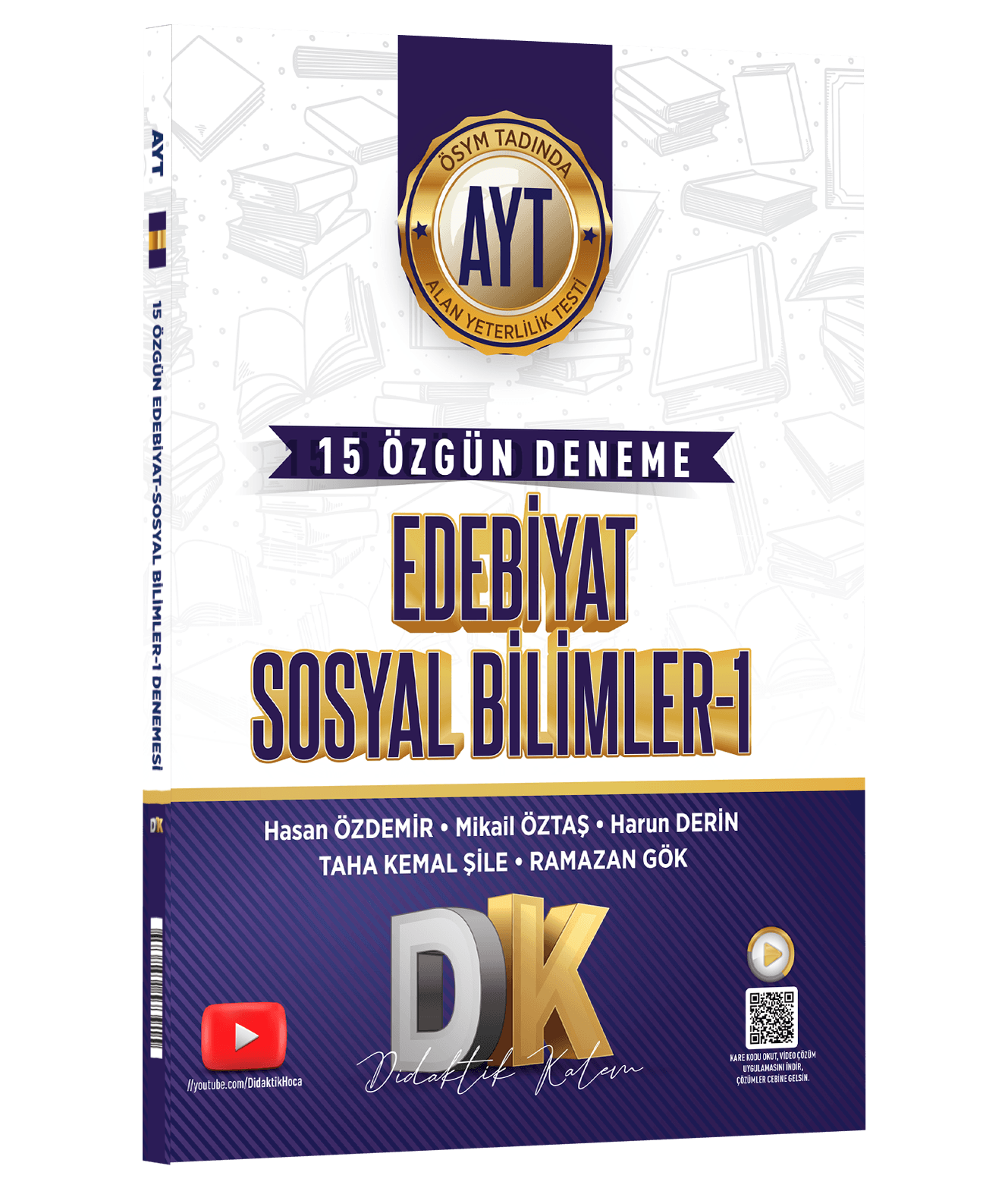 AYT Edebiyat Sosyal Bilimler-1 15 Deneme kitap kapağı