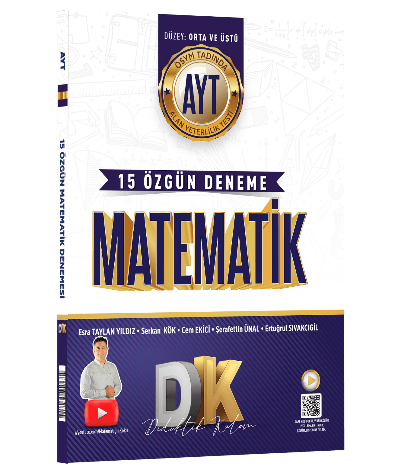 AYT Matematik 15 Deneme kitap kapağı