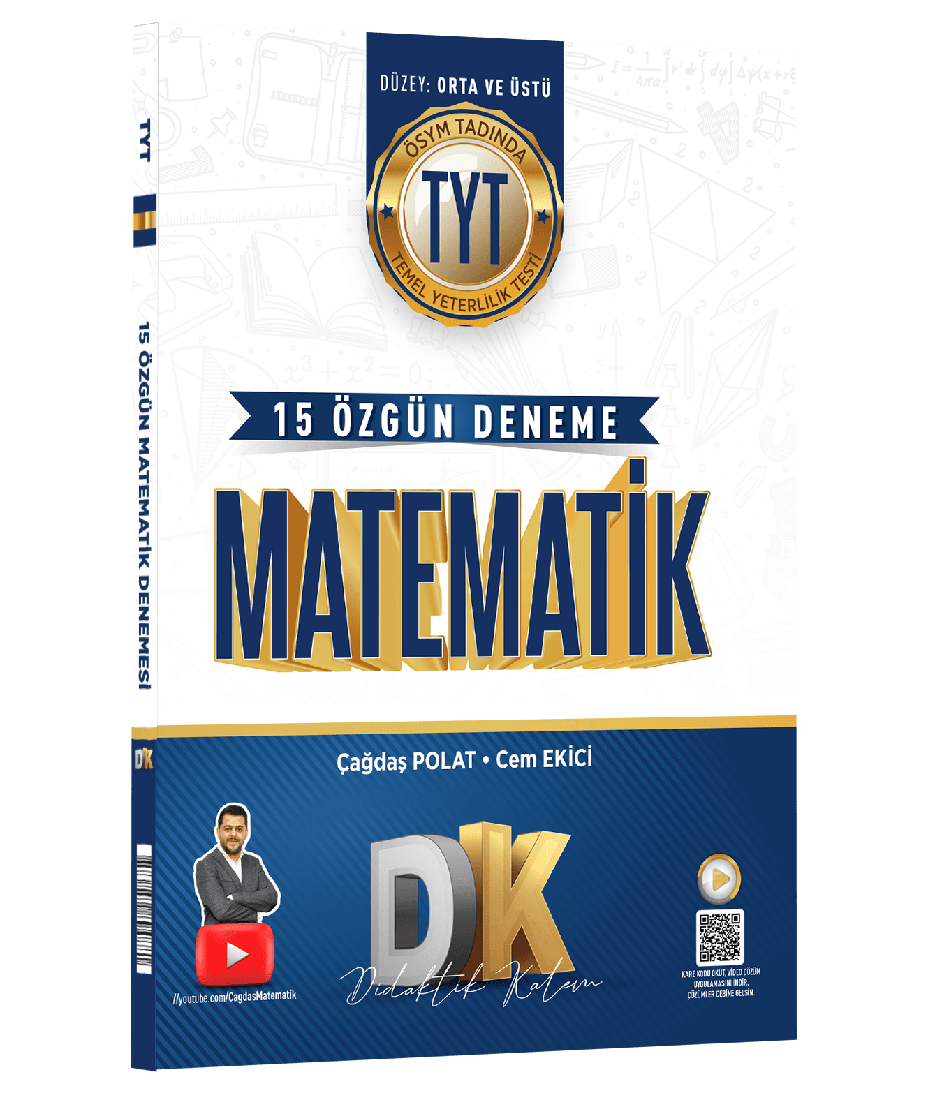 TYT Matematik 15 Deneme kitap kapağı